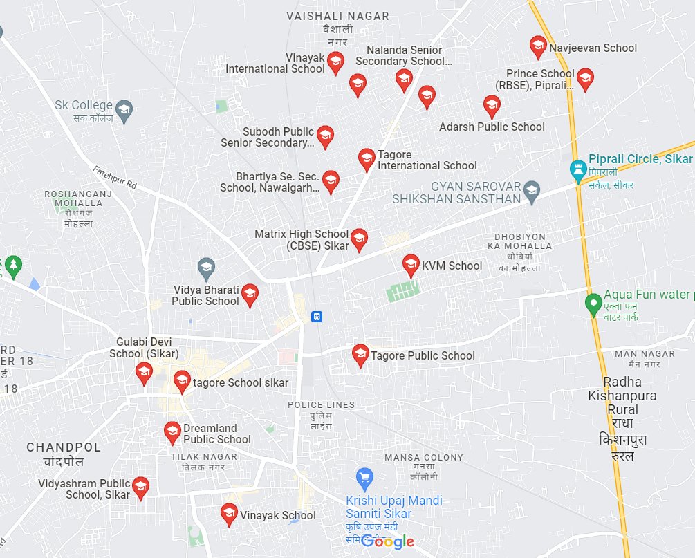 Best-rbse-schools-in-sikar-map-location