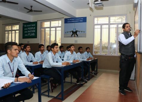 students-taking-coaching-from-prince-defence-academy-in-sikar