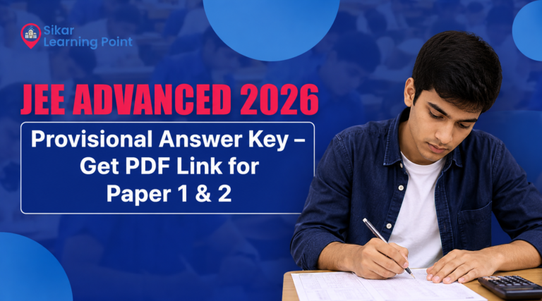 JEE Advanced 2026 Provisional Answer Key – Get PDF Link for Paper 1 & 2