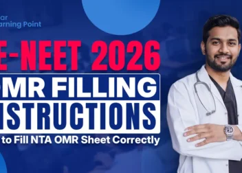 Re NEET 2026 OMR Filling Instructions