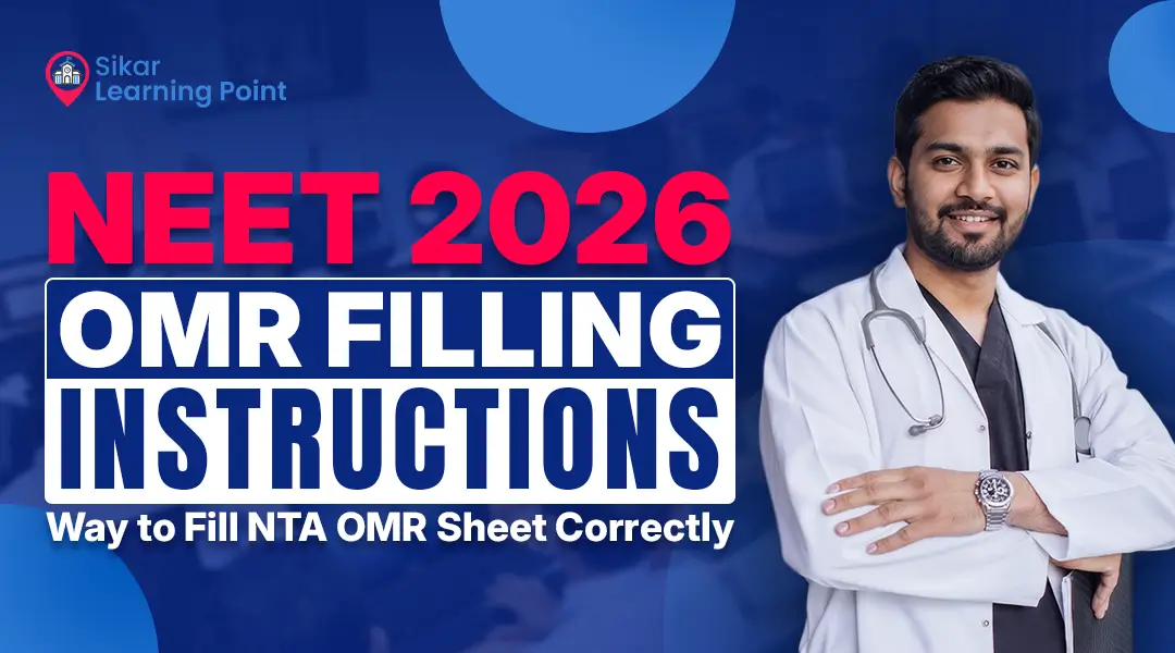 NEET 2026 OMR Filling Instructions