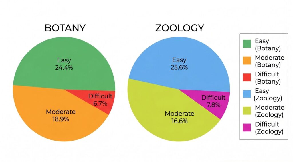 NEET Re Exam 2026 Biology Difficulty Level